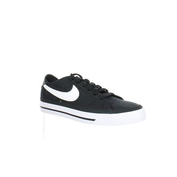 Nike Womens Court Legacy Black Fashion Sneaker Size 7 Medium (B, M) - Picture 2 of 4